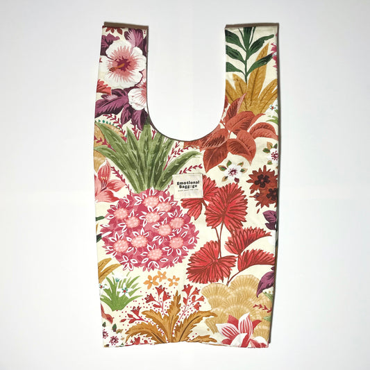 Emotional Baggage Shopper – Canvas Floral