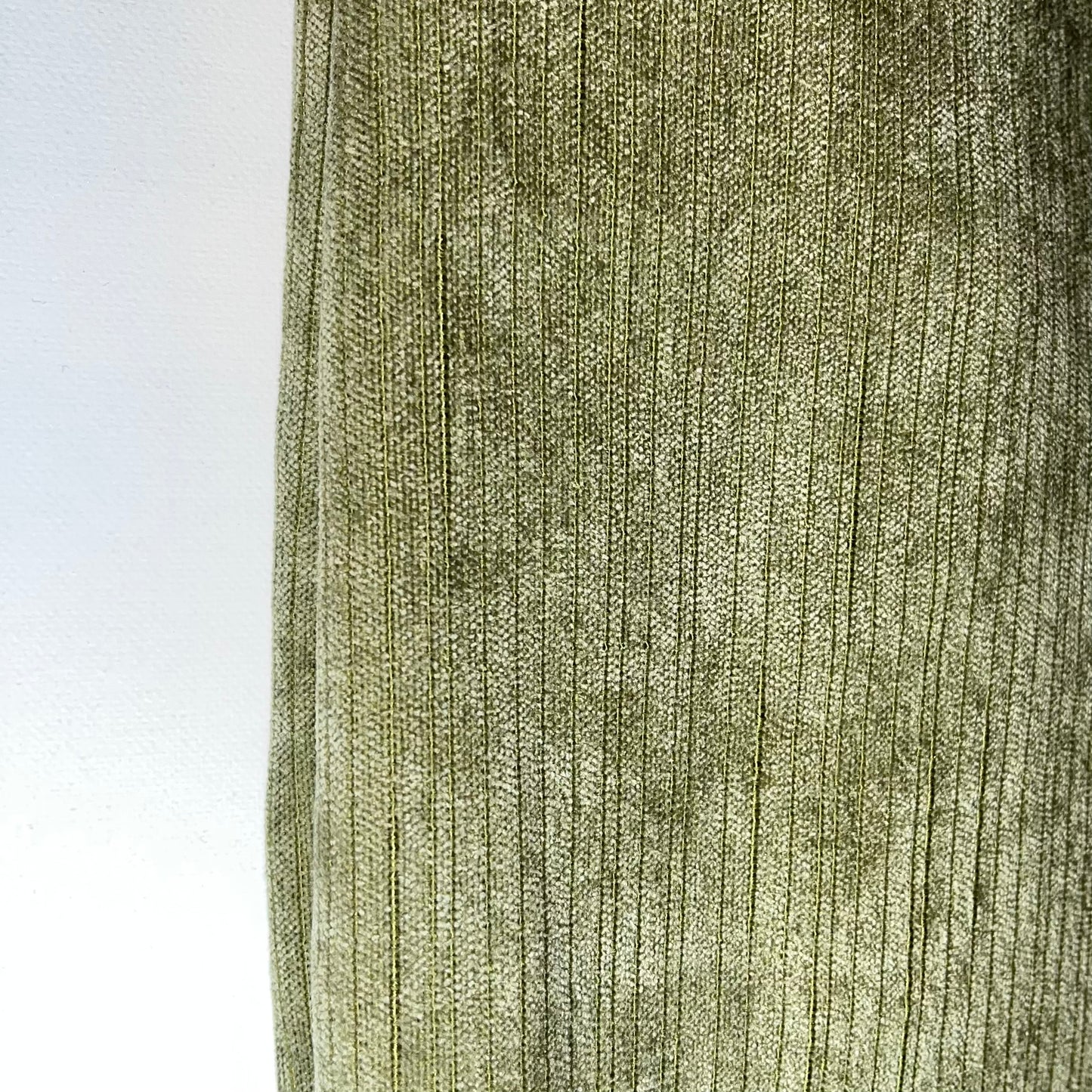 Emotional Baggage Shopper – Green Corduroy