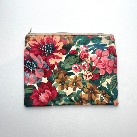 Emotional Baggage Zipper Bag – Vintage Floral