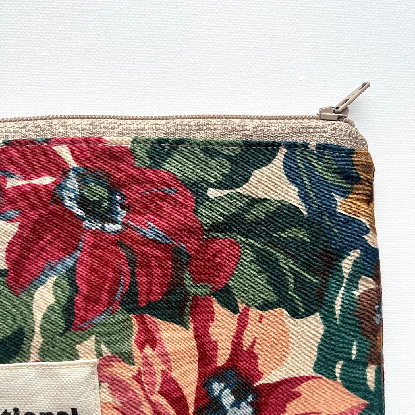 Emotional Baggage Zipper Bag – Vintage Floral