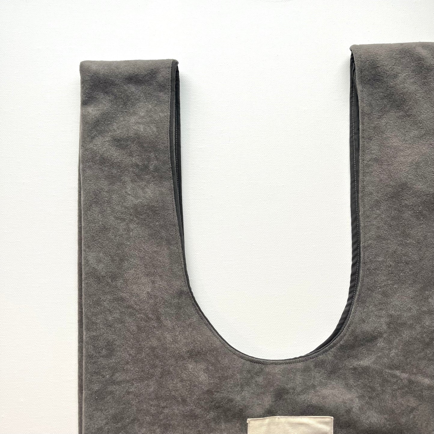 Emotional Baggage Shopper – Grey Velvet