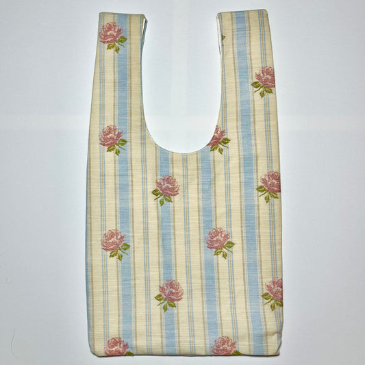 Emotional Baggage Shopper – Vintage Stripe Floral