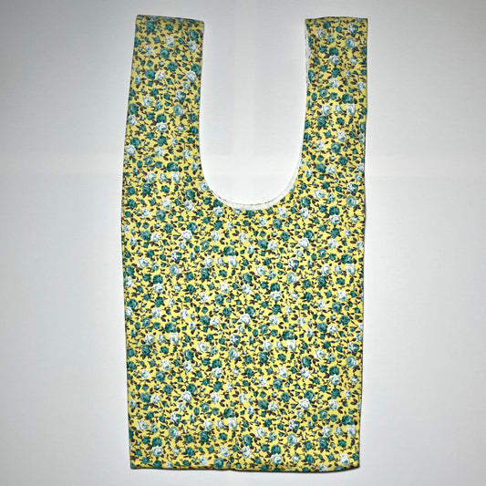 Emotional Baggage Shopper – Yellow & Blue Vintage-Inspired