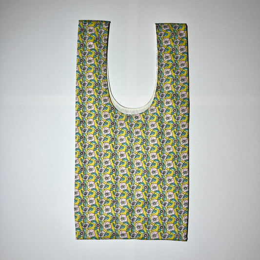 Emotional Baggage Shopper – Yellow & Pink Vintage-Inspired