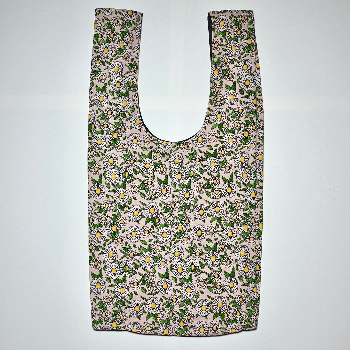 Emotional Baggage Shopper – Pink Daisy Print