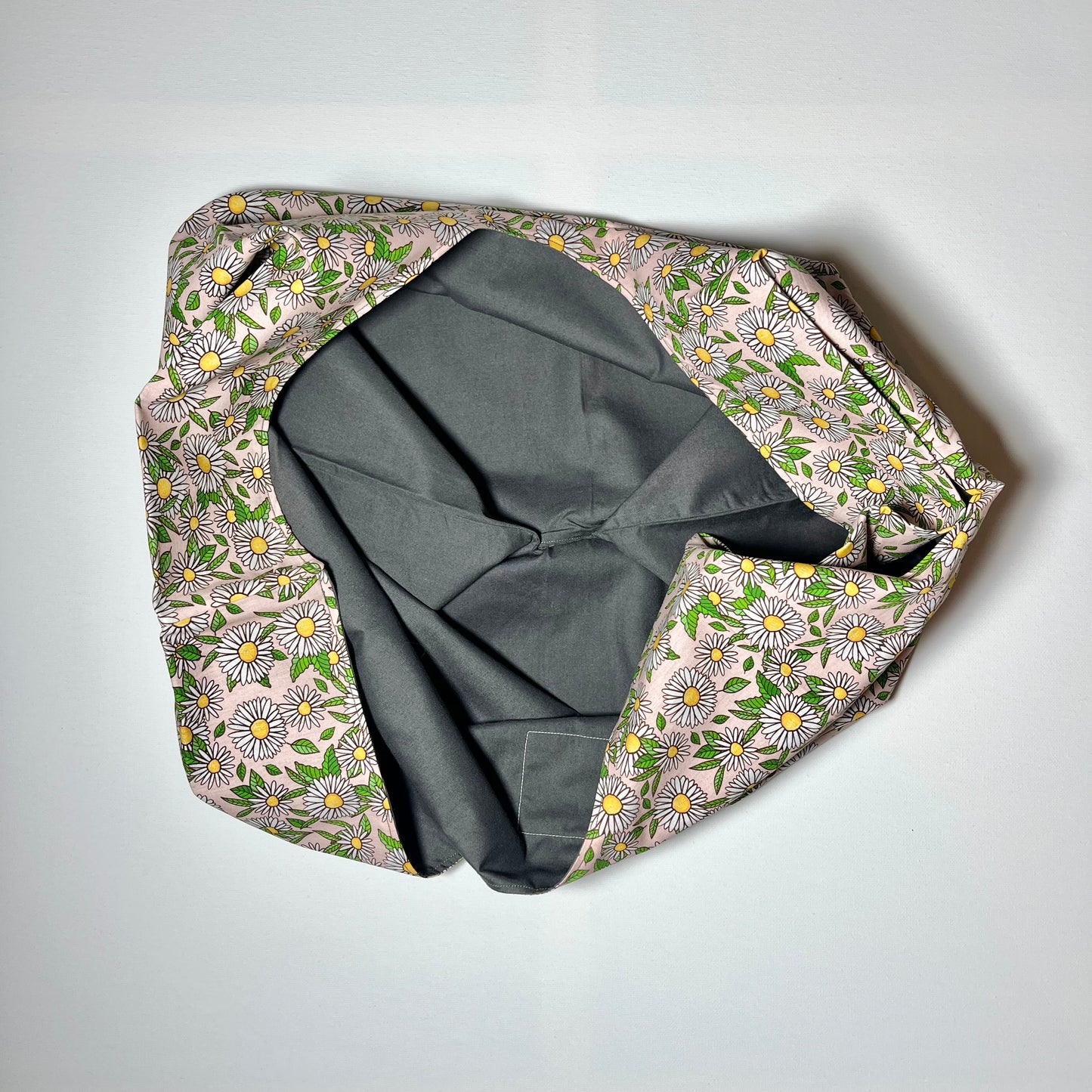 Emotional Baggage Shopper – Pink Daisy Print