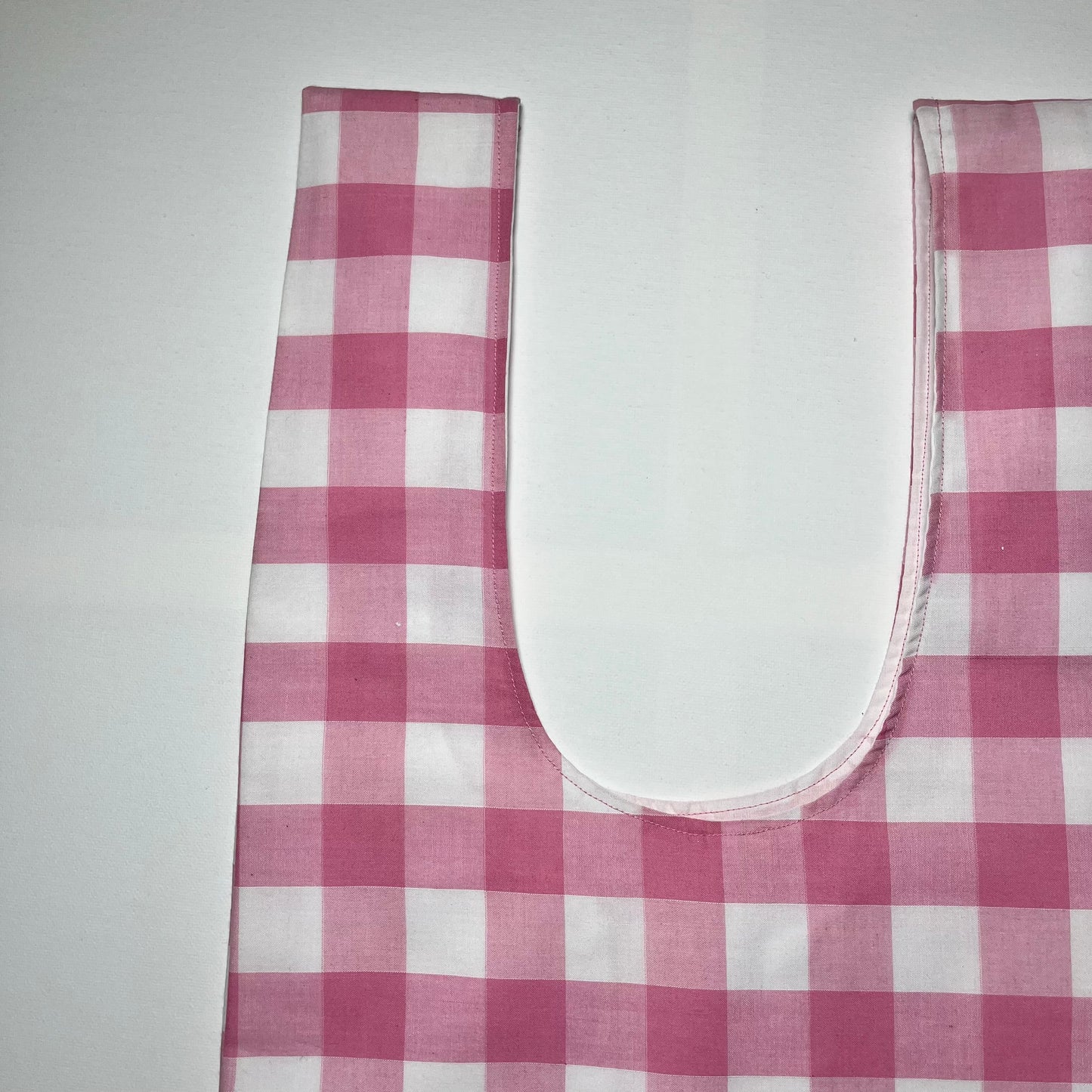 Emotional Baggage Shopper – Pink Gingham