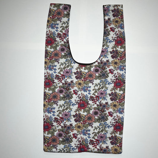 Emotional Baggage Shopper – Bold Illustrated Floral