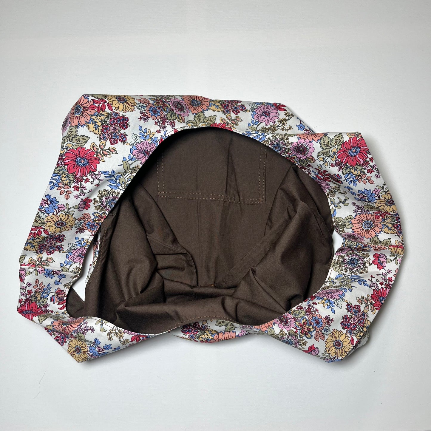 Emotional Baggage Shopper – Bold Illustrated Floral