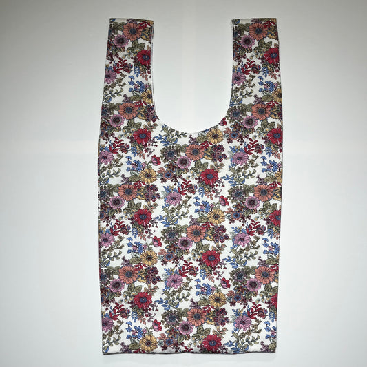 Emotional Baggage Shopper – Bold Illustrated Floral