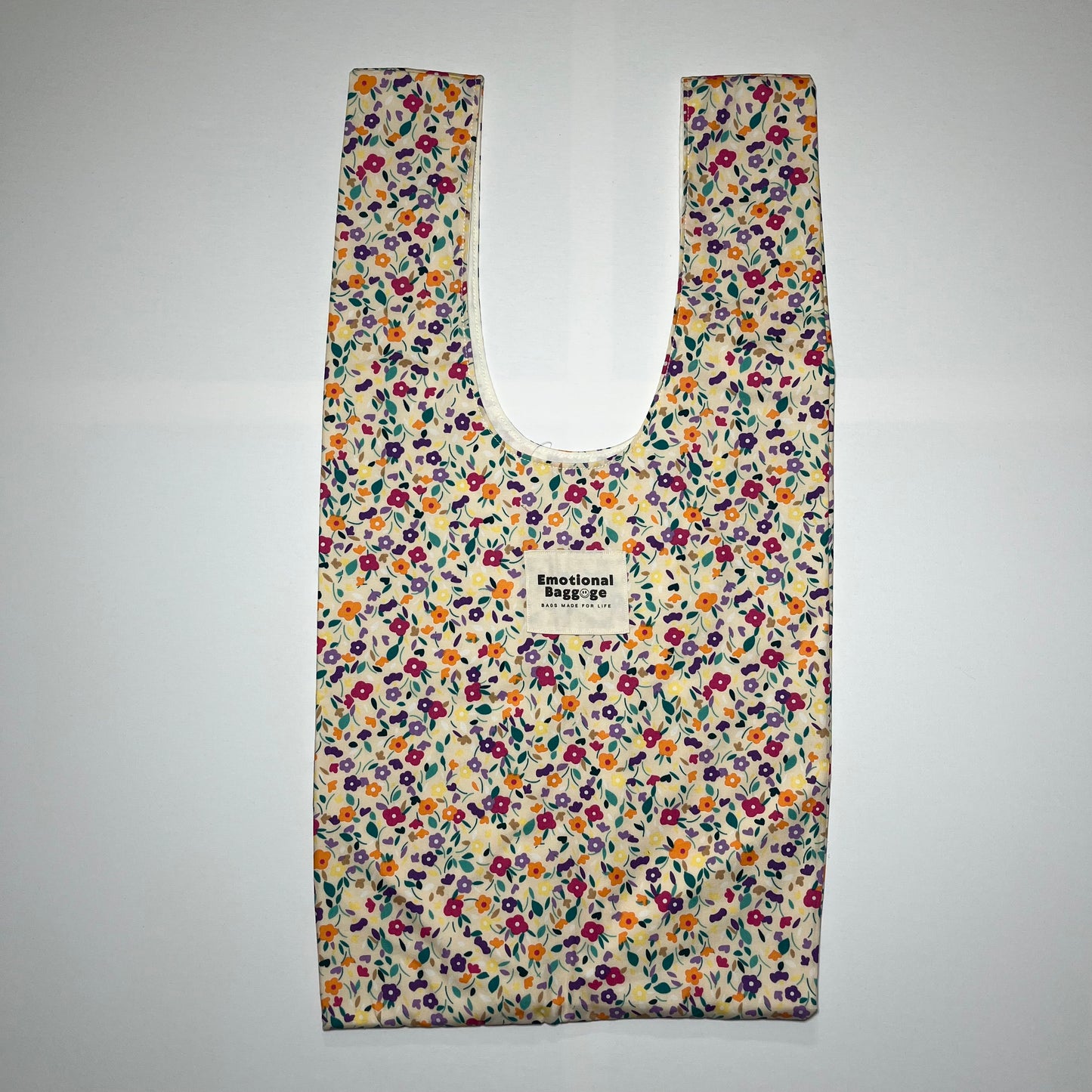 Emotional Baggage Shopper – Tiny Flower Print