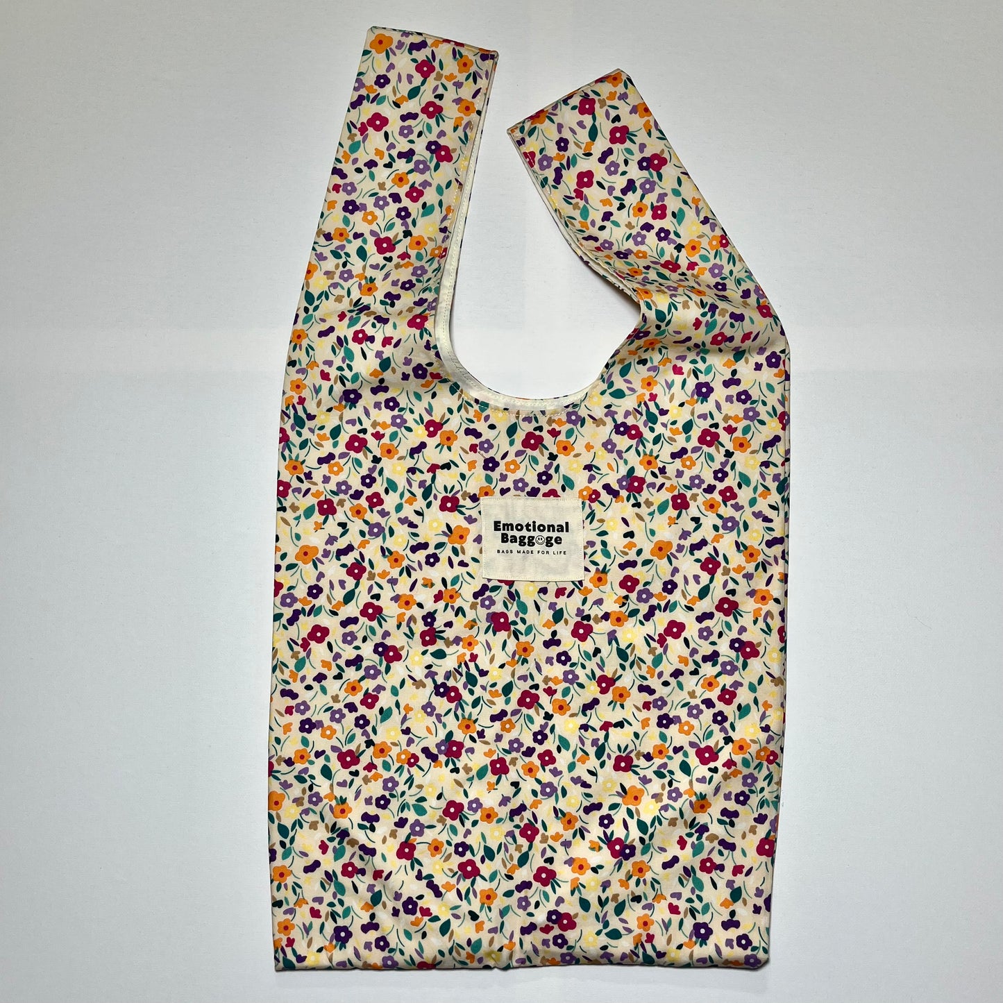 Emotional Baggage Shopper – Tiny Flower Print