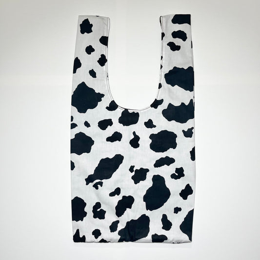 Emotional Baggage Shopper – Cow Print