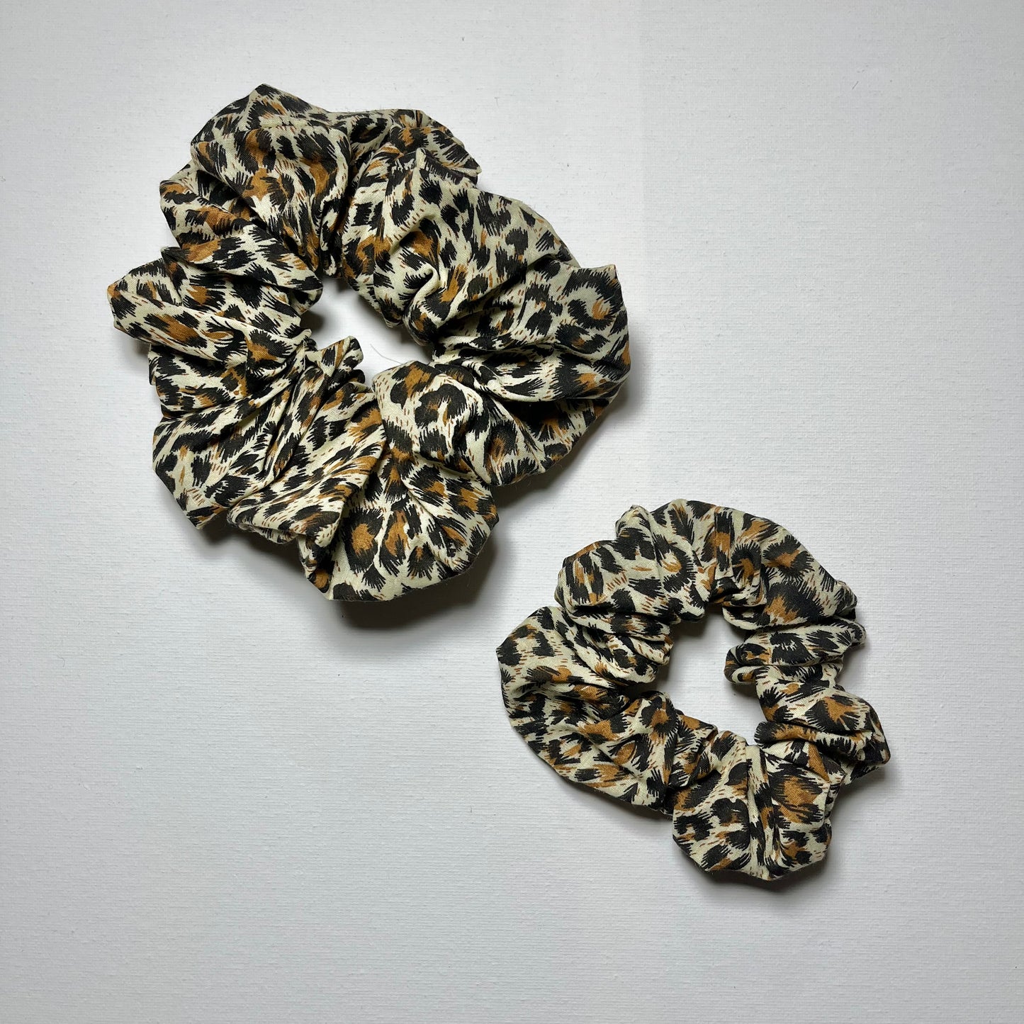 Emotional Baggage Scrunchie - Leopard Print