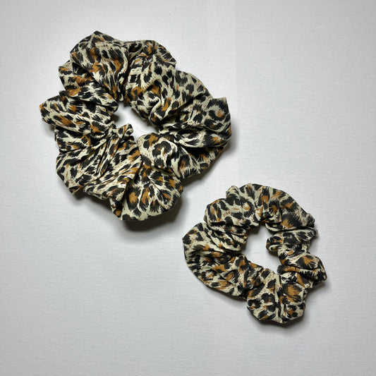 Emotional Baggage Scrunchie - Leopard Print