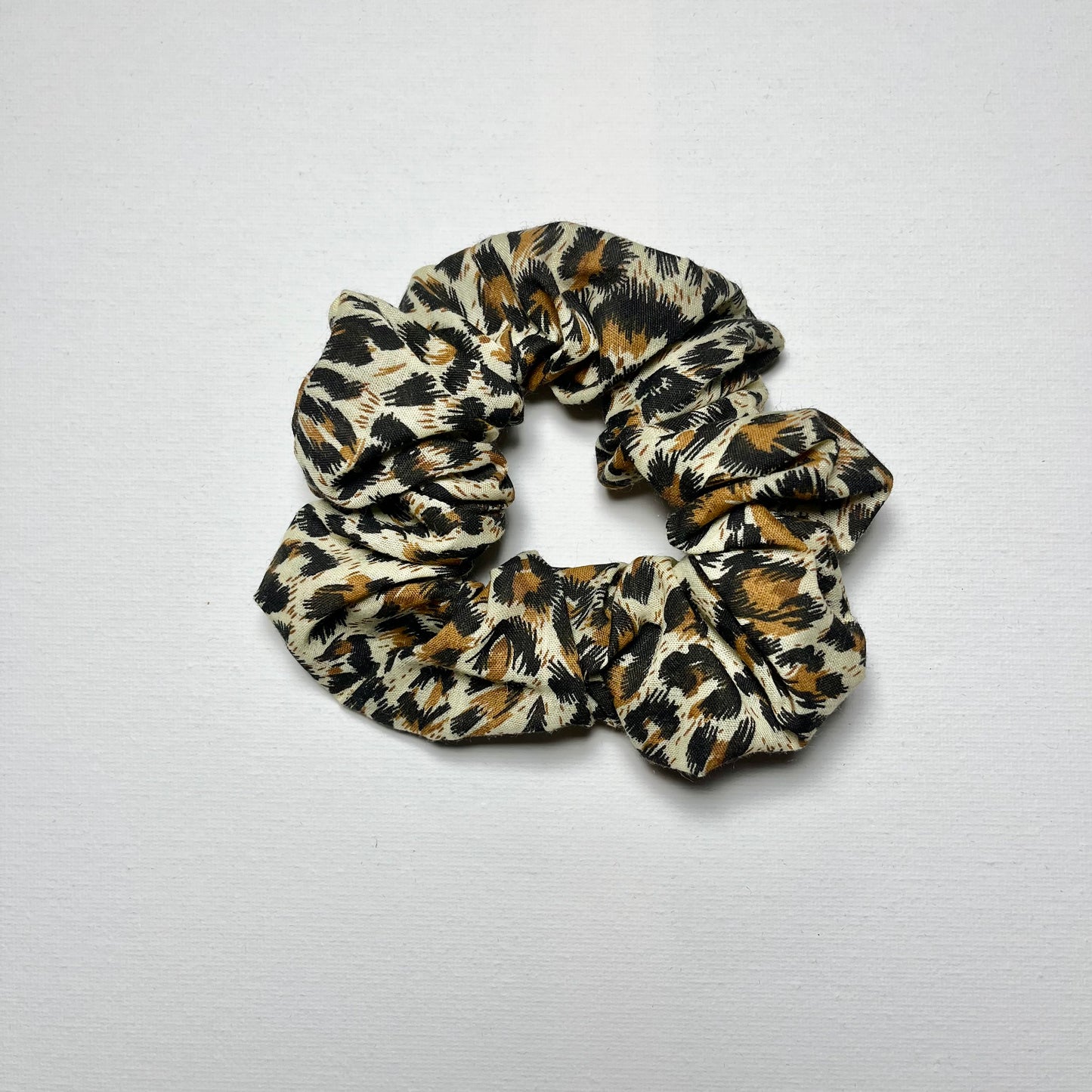 Emotional Baggage Scrunchie - Leopard Print