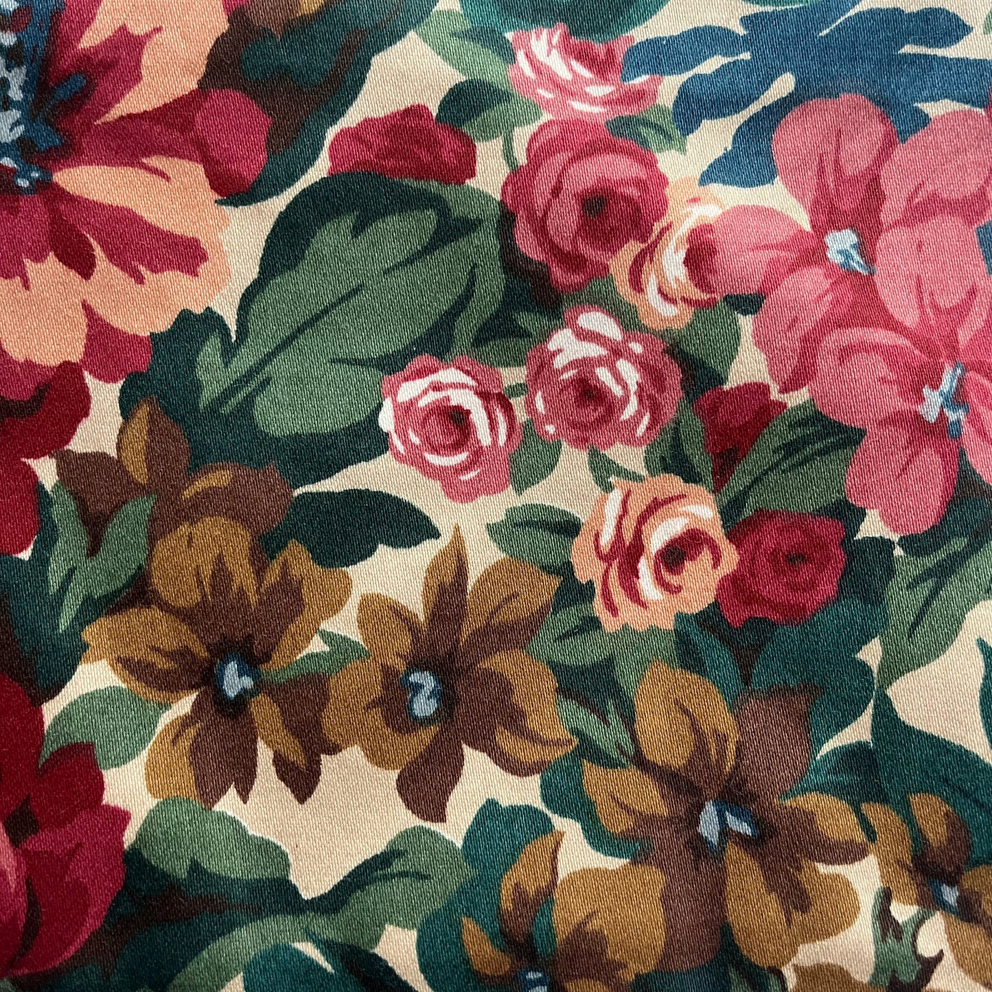 Emotional Baggage Zipper Bag – Vintage Floral