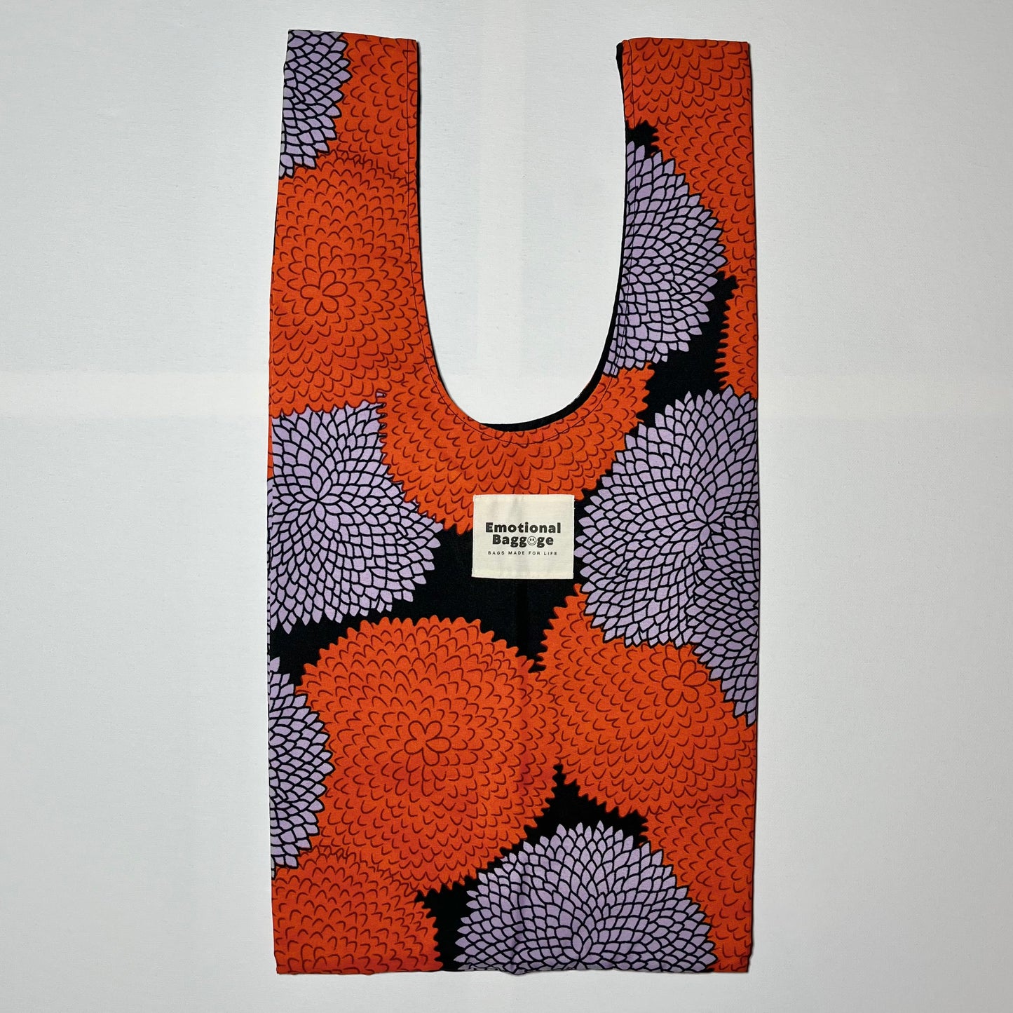 Emotional Baggage Shopper – Bold Floral Print