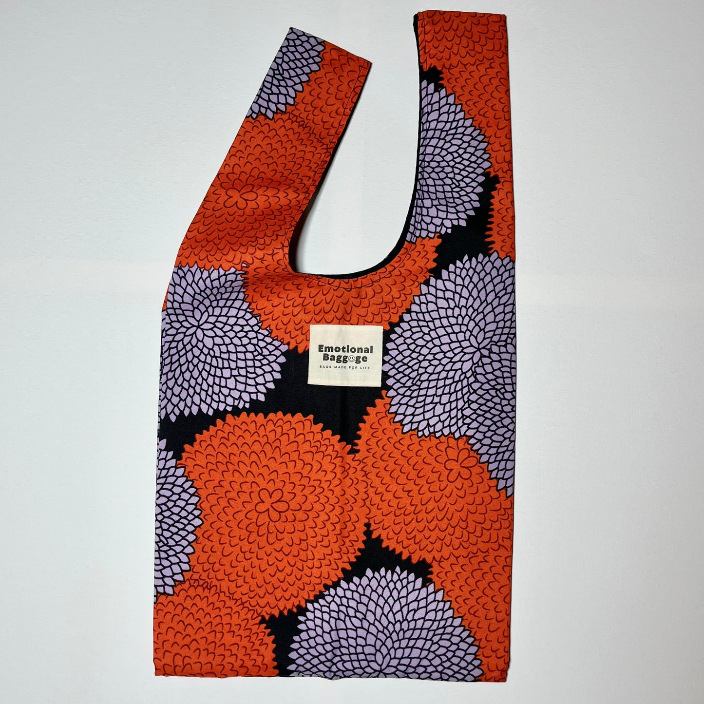 Emotional Baggage Shopper – Bold Floral Print