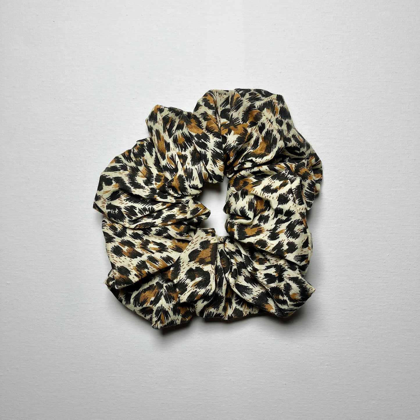 Emotional Baggage Scrunchie - Leopard Print