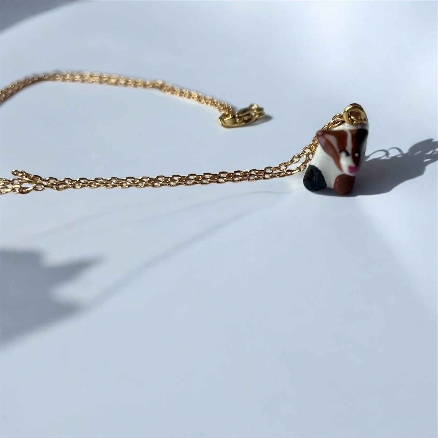 Clay Jack Russell Dog Necklace